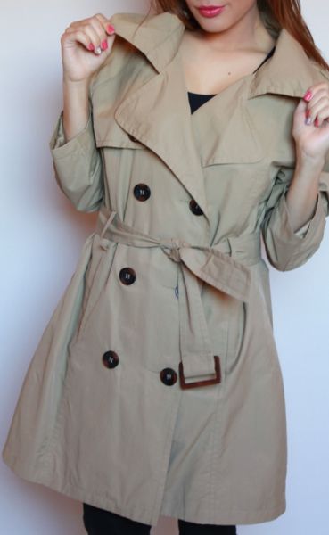 Soho - Trench coat caramelo (cod505059)