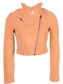 Veromoda - Jaqueta de Couro Orange (COD2368651)